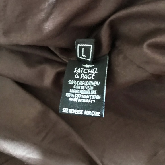 Satchel & Page Montgomery leather trucker jacket - Picture 9 of 10